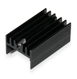 Радиатор алюминиевый 25*15*10MM TO-220 aluminum heat sink