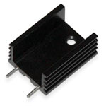 Радиатор алюминиевый 20*15*10MM K20 radiator heatsink TO-220 with pins