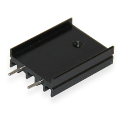 Радиатор алюминиевый 25*19*7MM aluminum heat sink