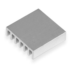 Радіатор алюмінієвий 20*20*6MM aluminum heat sink