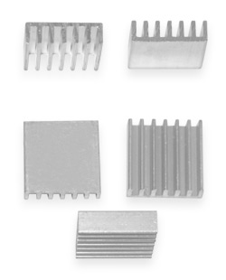 Радіатор алюмінієвий 20*20*6MM aluminum heat sink