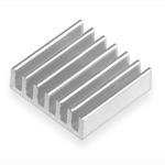 Радіатор алюмінієвий 20*20*6MM aluminum heat sink