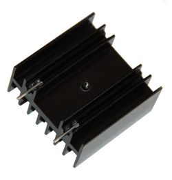 Радиатор алюминиевый 35*35*18MM FET heat sink