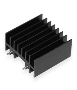 Aluminum radiator 35*35*18MM FET heat sink