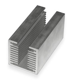 Радіатор алюмінієвий 40*40*80MM aluminum heat sink