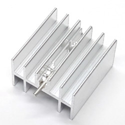 Радіатор алюмінієвий 25*23*16MM TO-220 aluminum heat sink (with pin)