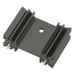 Радіатор алюмінієвий 25*34*12.8MM TO-220 aluminum heat sink BLACK