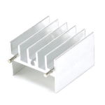 Aluminum radiator 25*24*16MM aluminum heat sink (with pin)