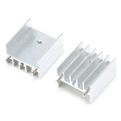 Радіатор алюмінієвий 25*24*16MM aluminum heat sink (with pin)