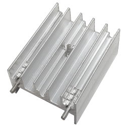 Aluminum radiator 30*24*16MM aluminum heat sink (with pin)