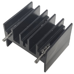 Aluminum radiator 20*24*16MM D20 aluminum heat sink (with pin)