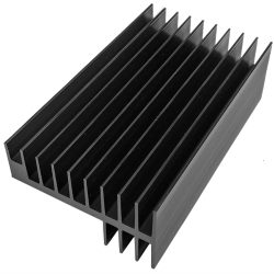 Aluminum radiator 100*58*31.8MM heat sink aluminum black