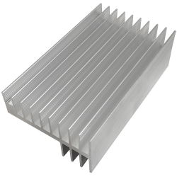 Радіатор алюмінієвий 100*58*31.8MM heat sink aluminum