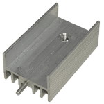 Радиатор алюминиевый 25*15*10MM aluminum heat sink (with pin)