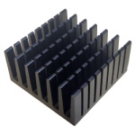 Aluminum radiator 40*40*20MM heat sink BLACK