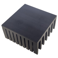 Aluminum radiator 40*40*20MM heat sink BLACK