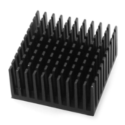 Радіатор алюмінієвий 40*40*20MM heat sink BLACK