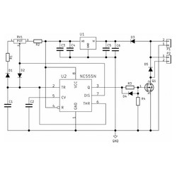 Радиоконструктор Регулятор PWM 0.3KW вращения двигателя K124.M1