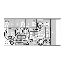 Radio constructor Amplifier 1x 14W for TDA2030 K151