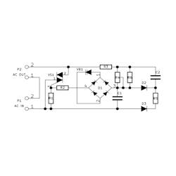 Radio constructor Power controller AC 220V 5kW 2 terminals K139.1