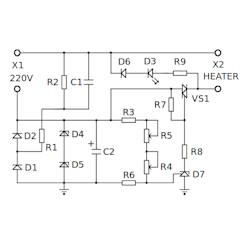 Radio constructor Analogue thermostat AC220V incubator K174.1