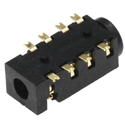 Гнездо PJ-393 3.5mm 8pin SMD