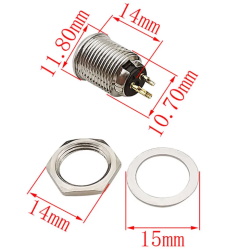 Штекер на корпус mini XLR 5-pin male