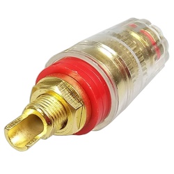 Instrument terminal HM-052R L = 45mm transparent red