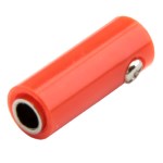 Banana nest 4mm HM-658R plastic red