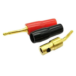 Banana fork 2mm corner in red case