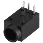 Power socket DC-003A 3.5/1.3mm mounting. on a fee