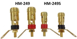 Клема приладова підпружинена HM-249s Чорна