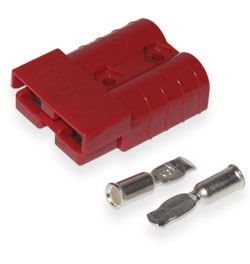 Battery connector SB50A  RED  8AWG