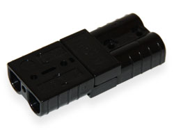 Battery connector SB50A  BLACK  8AWG