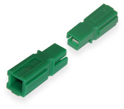 Battery connector PA45A GREEN 10AWG