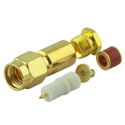 Connector SMA Male to RG-58 cable