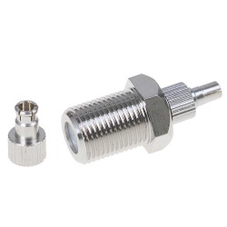 Connector CRC9/TS9 Male straight for F nut