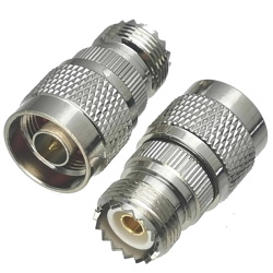 Перехідник PL259 UHF female - N male