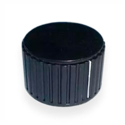 Potentiometer Knob  KYZ20-16-4J black for 4mm axle