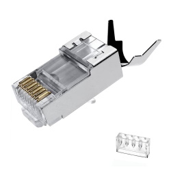 Коннектор 8P8C RJ45 Cat7 экранированный