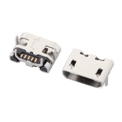 Гнездо Micro USB MK5P 5pin horn type без юбки