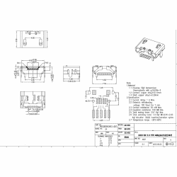 Nest Micro USB MK5P 5pin horn type without skirt