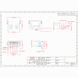 Гнездо USB-AF short body 10mm H=6.3mm USB-35