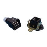 Connector<gtran/> CA-6JZ1KA, 6 pins male+female<gtran/>