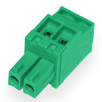 Detachable terminal block 15EDCD-3.5A-02P