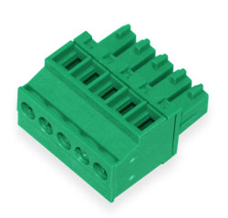 Detachable terminal block 15EDCD-3.5A-05P