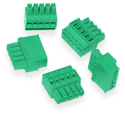 Detachable terminal block 15EDCD-3.5A-05P