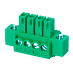 Pluggable terminal block XK15EDGKM-3.5-04P