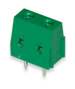 Screw terminal block WJ128-7.5-02P-140-00A Green