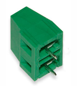 Screw terminal block WJ128-7.5-02P-140-00A Green